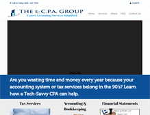 Tablet Screenshot of ecpagroup.com